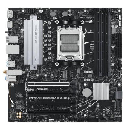 TARJETA MADRE ASUS PRIME B650M-A AX6 II-CSM AM5 MICRO ATX DDR5 90MB1J90-M0EAYC