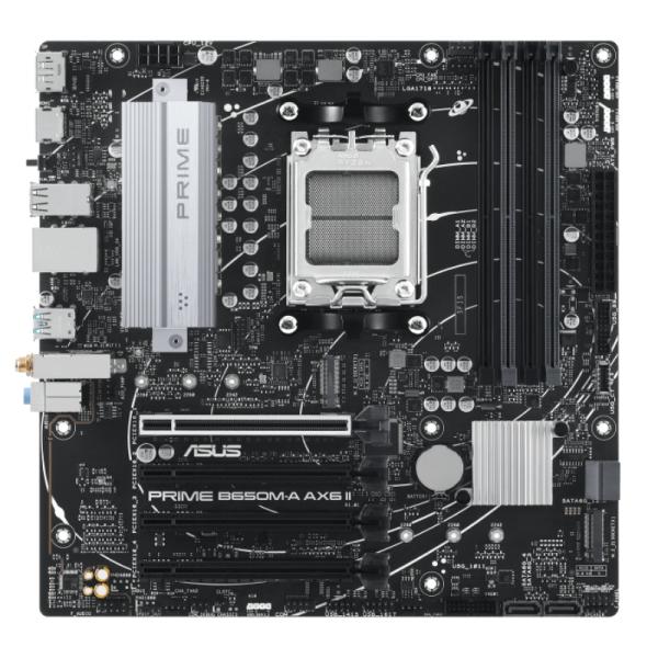 TARJETA MADRE ASUS PRIME B650M-A AX6 II-CSM AM5 MICRO ATX DDR5 90MB1J90-M0EAYC