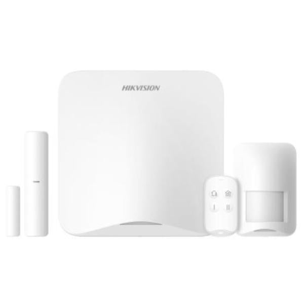 KIT DE ALARMA HIKVISION DS-PA201P-Kit-16WB(O-STD) (E)  INALAMBRICO  1200M DE TRANSMISION 433.1-433.7 MHZ CONEXIÓN WIFI Y LAN 302402453