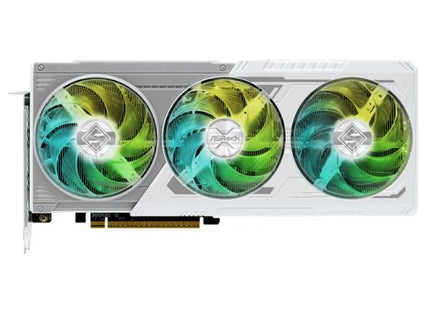 TARJETA DE VIDEO ASROCK RX9060XT SL 8GO AMD RADEON RX 9060 XT STEEL LEGEND 8GB OC GDDR6  2780 MHZ  VG-9060XT SL 8GO