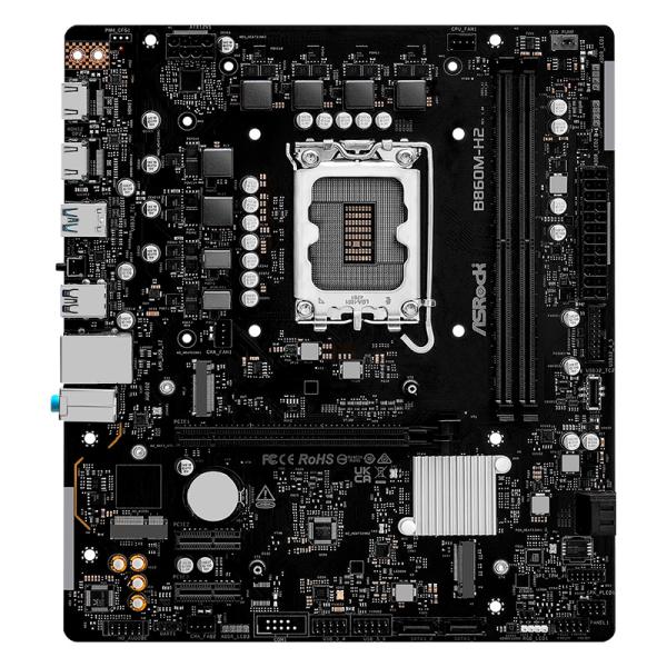TARJETA MADRE ASROCK B860M-H2 LGA1851 MICRO ATX DDR5