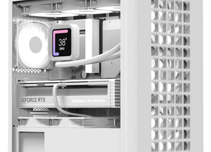 CASE RGB AEROCOOL D302A-G-WT-V1 TORRE PEQUEÑA VIDRIO LATERAL Y MALLA FRONTAL 3 ABANICOS FRONTALES Y 1 ABANICO TRASERO ACCS-DS04043.21