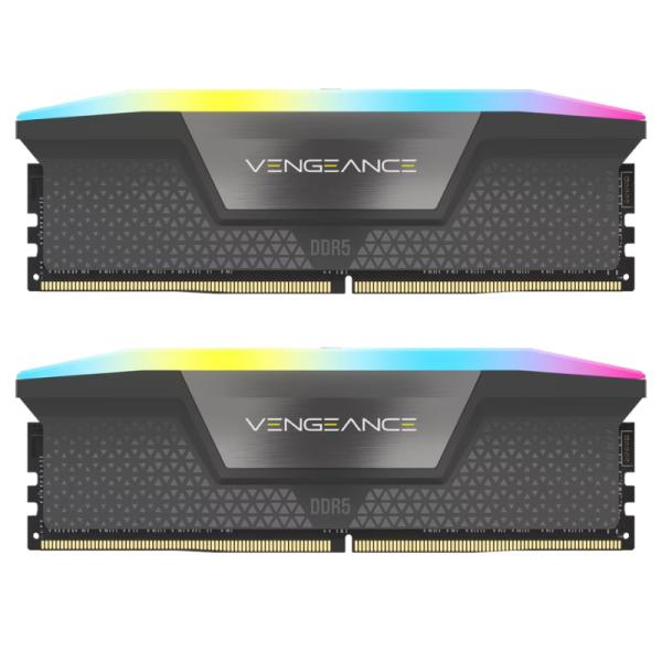 Memoria RAM Corsair Vengeance RGB DDR5 | 64GB (2x32GB) | 6000MHz | CL38