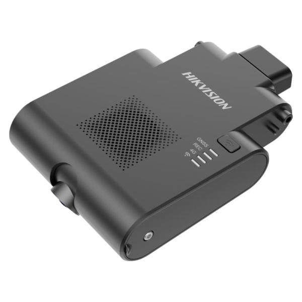 Dashcam Hikvision AE-DI2032-G40 vista frontal con pantalla LCD y botones de control