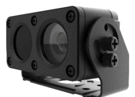 Cámara analógica móvil Hikvision AE-VC243T-S vista frontal con lente 2.1mm