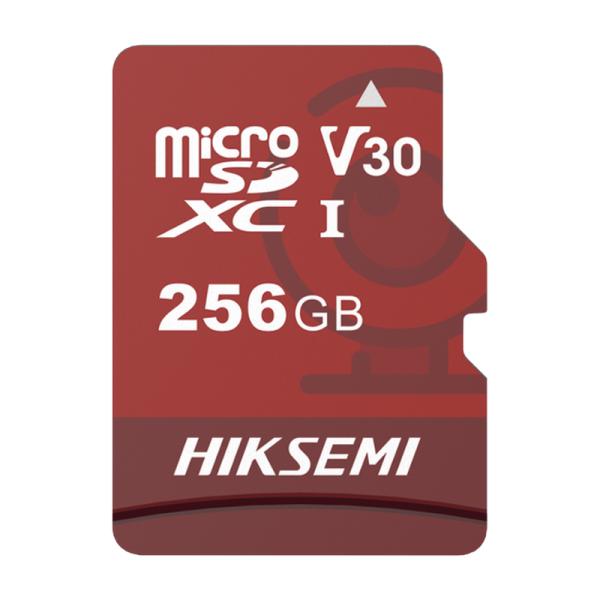 MEMORIA MICRO SDXC 256GB HIKSEMI HS-TF-E1 256G CLASE 10 U3 95MB/S / 55MB/S PARA VIDEOVIGILANCIA