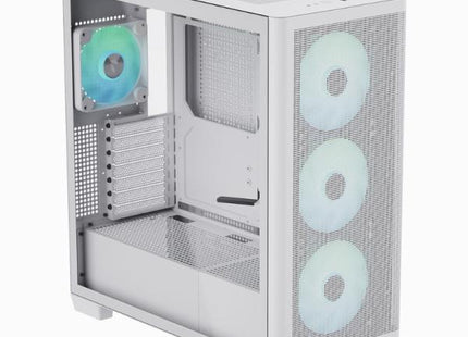 CASE RGB APNX C1-R-WT-V1 TORRE MEDIA ACERO 3 ABANICOS FRONTALES Y 1 ABANICO TRASERO APCM-CR01243.21
