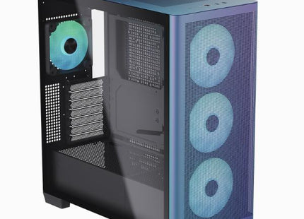 CASE RGB APNX C1-R-CF-V1 TORRE MEDIA ACERO 3 ABANICOS FRONTALES Y 1 ABANICO TRASERO APCM-CR01143.C1