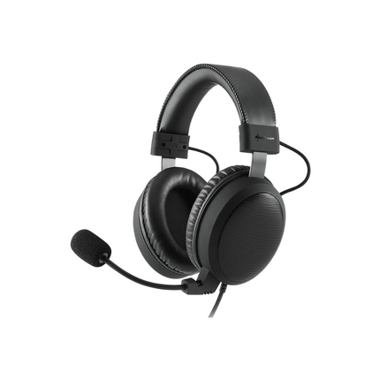 Headset Gaming Sharkoon B1 | Estéreo | 3.5 mm | Micrófono desmontable | Diadema metálica