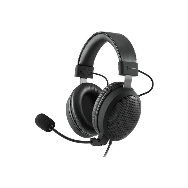 Headset Sharkoon B1 | Estéreo | 3.5 mm | Micrófono desmontable | Diadema metálica