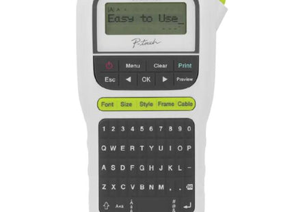 IMPRESORA ROTULADORA BROTHER PTH110 20MM/SEG PORTATIL 2 LINEAS DE IMPRESION