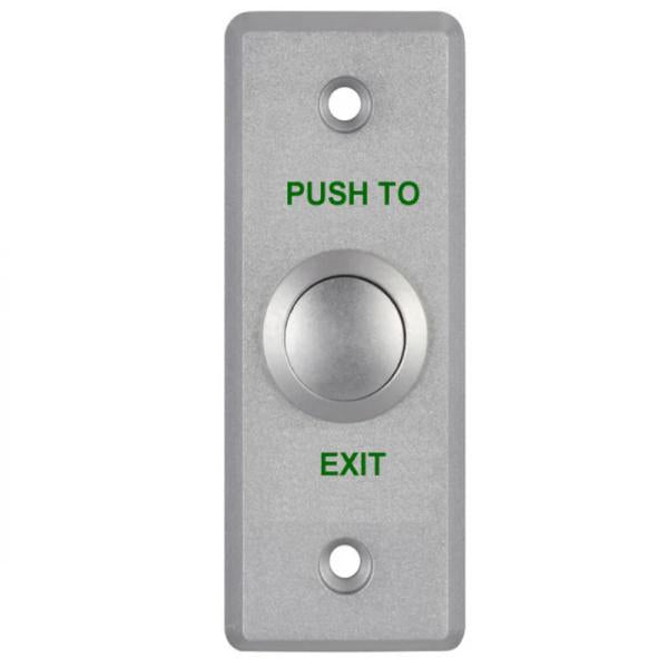 BOTON DE SALIDA Y EMERGENCIA HIKVISION DS-K7P02(O-NEU) (E)  MAX. 36 VDC 3 A COMPATIBLE CON MARCOS DE PUERTA HUECOS Y CAJAS ELECTRICAS EMPOTRADAS 302900560