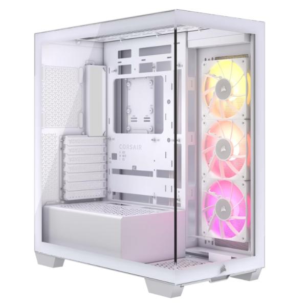 Case RGB Corsair iCUE Link 3500X | Torre Media | Acero | 3 Ventiladores Laterales | CC-9011281-WW