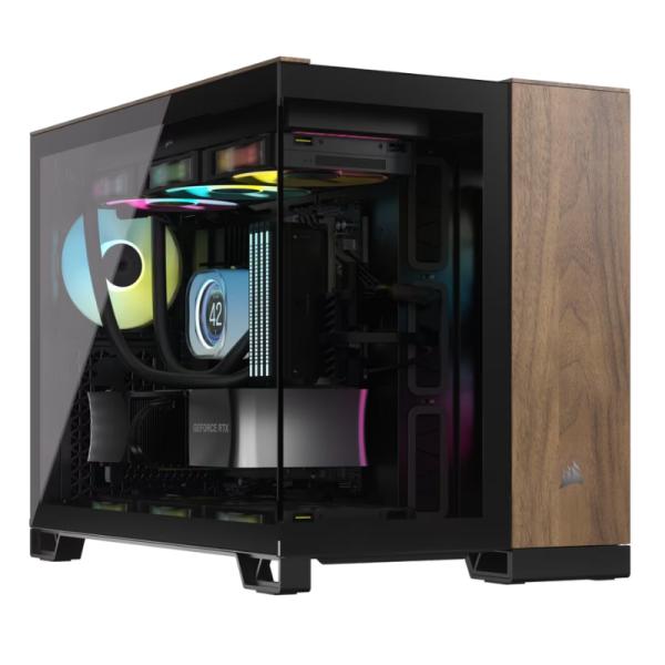 Case Corsair 2500X | Torre Media | Vidrio Templado | CC-9011286-WW | Madera