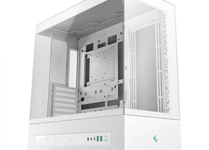 Case DeepCool CH690 Digital WH | Mid Tower ATX | Vidrio Lateral | Sin Ventilación Incluida