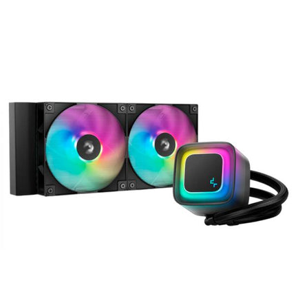 Enfriamiento Líquido DeepCool LE240 V2 | AIO 240mm | RGB | Compatible Intel/AMD