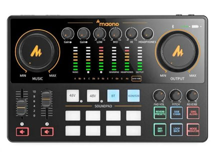 INTERFASE DE AUDIO MAONO E2 GEN2 INALAMBRICO BLUETOOTH Y AUX-IN
