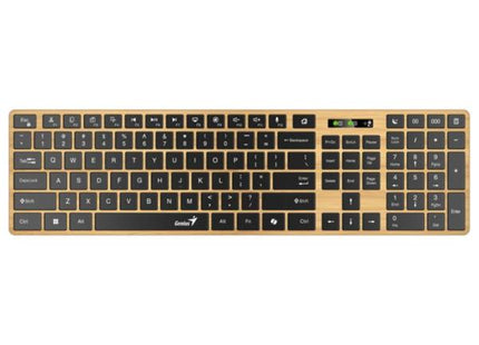 TECLADO GENIUS SLIMSTAR 7250BT MEMBRANA INALÁMBRICO (BLUETOOTH/2.4 GHZ) ESPAÑOL 31320004401
