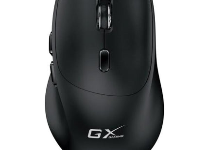Mouse gaming Genius Scorpion M8100 inalámbrico vista frontal con diseño ergonómico