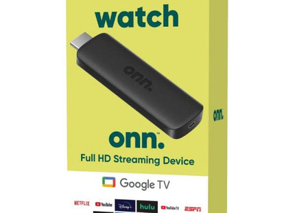 Dispositivo de Transmisión ONN Full HD 1080P Android TV ONN-2333A-B