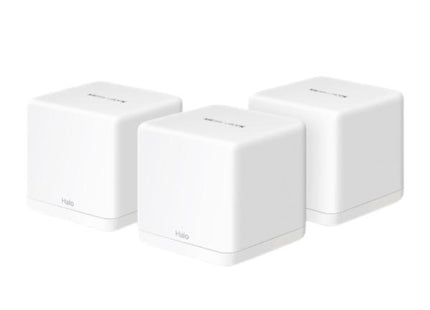 Sistema WiFi Mesh Mercusys Deco H60X 3-Pack completo con tres unidades AX1500