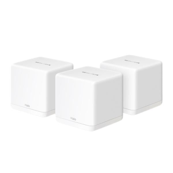 Sistema WiFi Mesh Mercusys Deco H60X 3-Pack completo con tres unidades AX1500