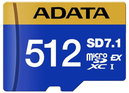 Memoria Micro SD ADATA Express Gen3 | 512GB | SDXC SD7.1 | UD512GEX3L1-C