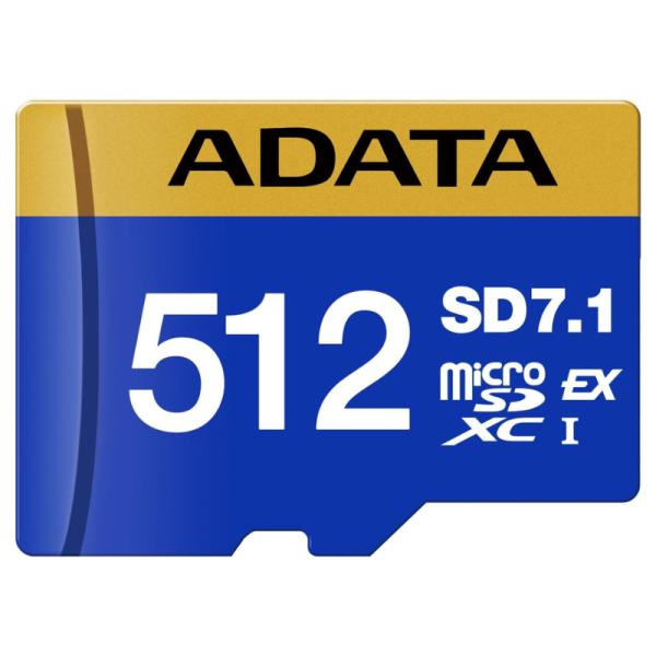 Memoria Micro SD ADATA Express Gen3 | 512GB | SDXC SD7.1 | UD512GEX3L1-C
