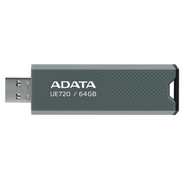 Memoria USB ADATA UE720 | 64GB | USB 3.2 Gen2 | 550MB/s | 450MB/s | UE720-64G-CGY/BK