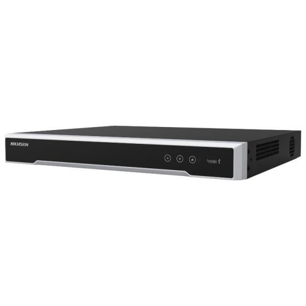 GRABADORA NVR HIKVISION DS-7616NI-Q2(STD)(D) (E) 16CH IP 16CH POE H.265+ HASTA 8MP GRABACION 2 SATA COD