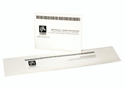 KIT DE LIMPIEZA PARA IMPRESORA ZEBRA PARA ZXP SERIE 1 8 TARJETAS (4 MOTOR / 4 ALIMENTADOR) 1000 IMPRESIONES 105999-101