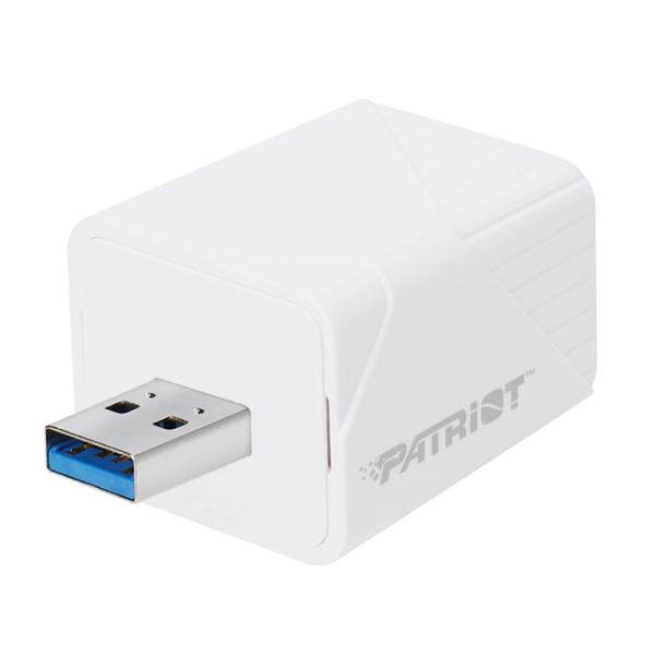MEMORIA USB 256GB PATRIOT ILUXE CUBE 3.2 GEN1 TYPE-A RESPALDO AUTOMÁTICO IPHONE/IPAD PI256GCUW30A