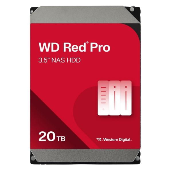 HD INTERNO 20TB WESTERN DIGITAL RED PRO NAS 3.5" SATA 6GB/S WD202KFGX