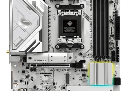 TARJETA MADRE ASROCK B850M STEEL LEGEND WIFI AM5 MICRO ATX DDR5 MB-B850MSLWIFI
