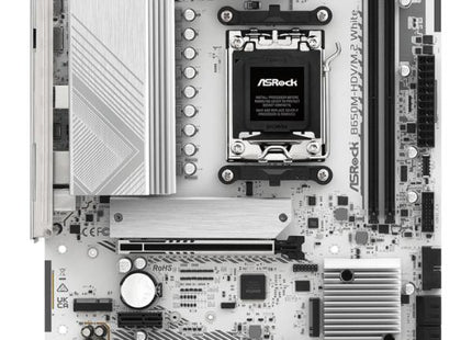 TARJETA MADRE ASROCK B650M-HDV/M.2 WHITE AM5 MICRO-ATX DDR5