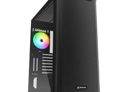 CASE RGB SHARKOON M30 MID TOWER VENTILADORES 2 DE 120MM CON VIDRIO LATERAL 4044951037940