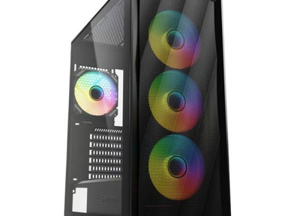 CASE RGB SHARKOON VK4 MID TOWER VENTILADORES 4 DE 120MM CON VIDRIO LATERAL 4044951044115