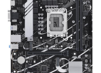 TARJETA MADRE ASUS PRIME B760M-K LGA1700 MICRO ATX DDR5 90MB1FI0-M1EAY