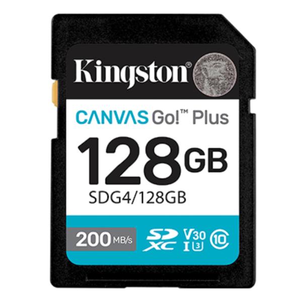 MEMORIA MICRO SDXC KINGSTON SDG4/256GB CANVAS GO PLUS GEN 4 200MB/S PARA CAMARAS