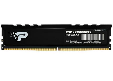 MEMORIA RAM PC 8GB PATRIOT PSP58G520081H1 UDIMM SINGLE 5200MT/S DDRS CL42 1,1V