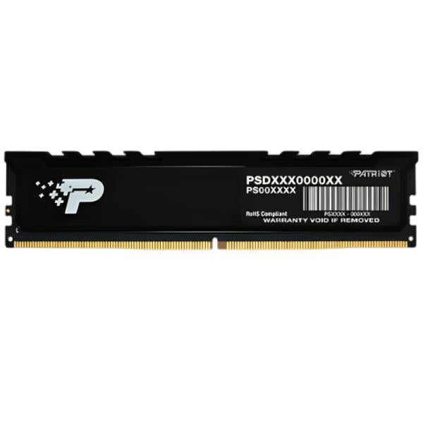 MEMORIA RAM PC 8GB PATRIOT PSP58G520081H1 UDIMM SINGLE 5200MT/S DDRS CL42 1,1V