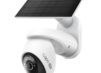 Cámara TP-Link Tapo C660 4K con panel solar vista frontal completa