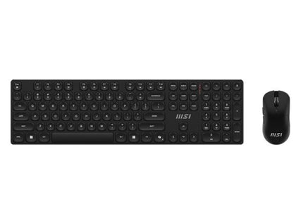 TECLADO Y MOUSE MSI FORGE K210 W COMBO US INALÁMBRICO 2.4 GHZ S11-43CE202-Y92