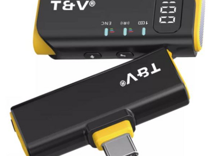 Micrófono Thonet & Vander VX350 | Lavalier inalámbrico | USB-C | Portátil