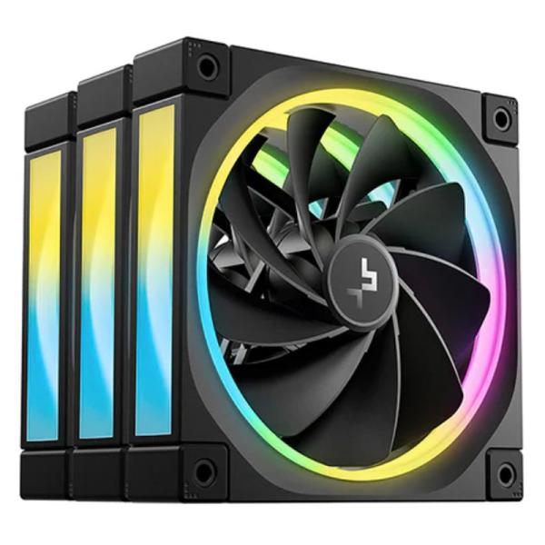 ABANICO ARGB DEEPCOOL FL12R 3IN1 120MM R-FL12R-BKAPN3-G