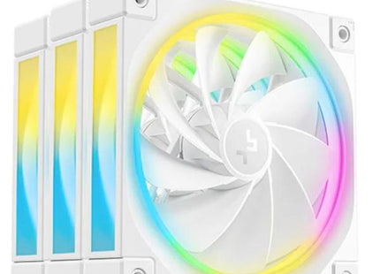 ABANICO ARGB DEEPCOOL FL12R 3IN1 WH 120MM R-FL12R-WHAPN3-G