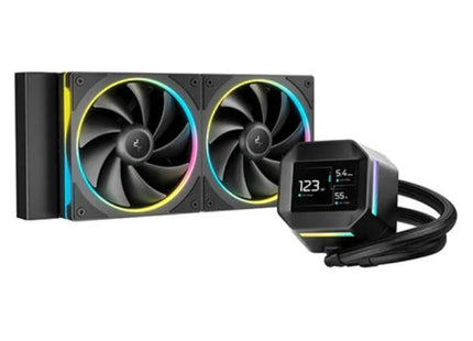 ENFRIAMIENTO LIQUIDO RGB DEEPCOOL LM240 AIO 240MM LGA1851/AM5 R-LM240-BKDMMC-1