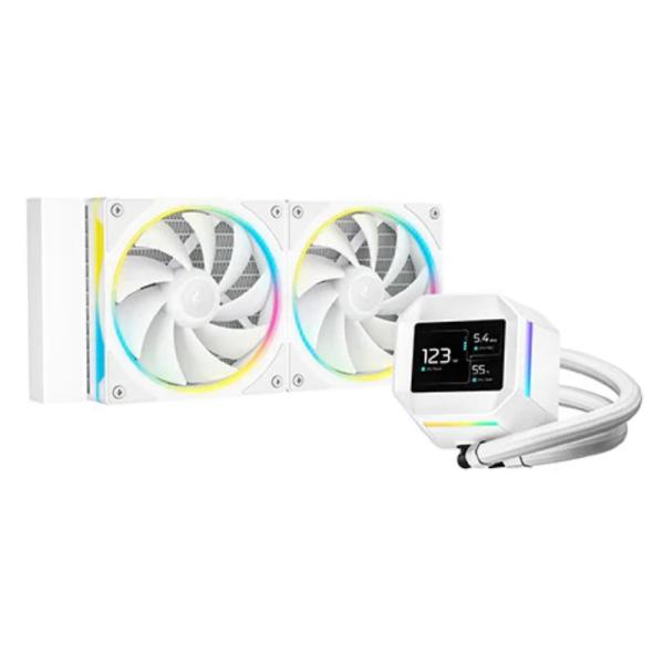 ENFRIAMIENTO LIQUIDO RGB DEEPCOOL LM240 WH 240MM R-LM240-WHDMMC-1