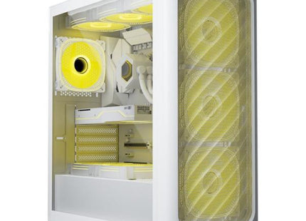 CASE ARGB FORMULA V LINE AIR POWER G3 PLUS WHITE MID TOWER VENTILADORES 6 DE 120MM CON MALLA FRONTAL Y VIDRIO LATERAL 4711401663638