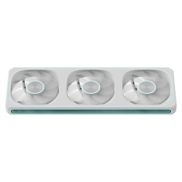 ABANICO ARGB FORMULA V LINE TRIPLE FAN AIR FUSION 3 WH 360MM 4 PIN PWM + 3 PIN ARGB 4711401664314